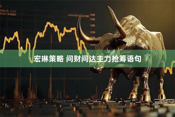 宏琳策略 问财问达主力抢筹语句