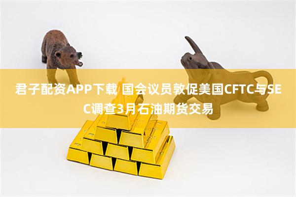 君子配资APP下载 国会议员敦促美国CFTC与SEC调查3月石油期货交易